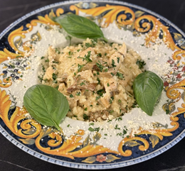Risotto con pollo